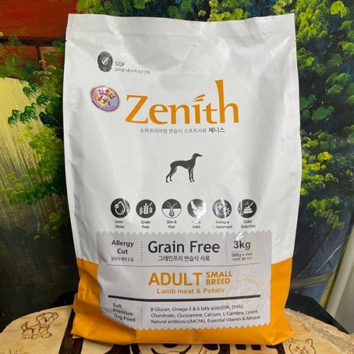 Hạt mềm cho chó trưởng thành Zenith Adult Cam 1.2kg