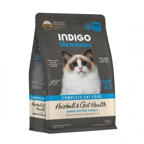 Hạt mèo Indigo Hairball Control & Gut Health 2Kg