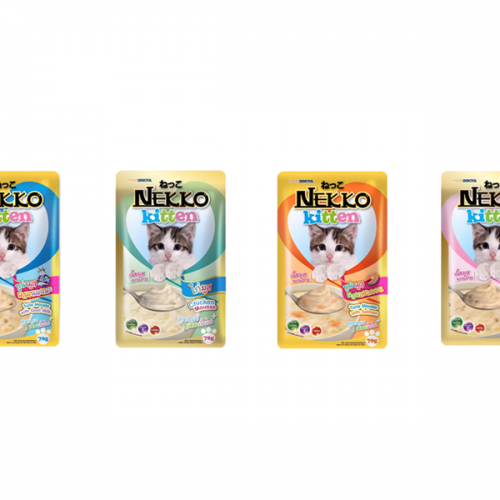 Pate Nekko NK Thailand 70gr - Mousse - Kitten - Cá ngừ dạng thạch mềm