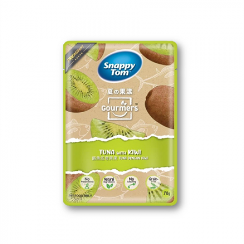 Pate trái cây Snappy Tom - 70gr - Cá ngừ và Kiwi