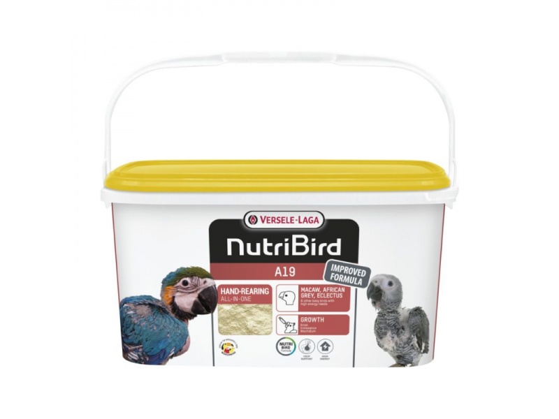 Thức Ăn Cho Vẹt Bột NutriBird A19 3KG