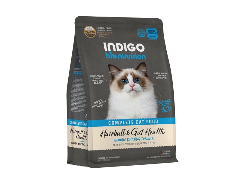 Hạt mèo Indigo Hairball Control & Gut Health 2Kg