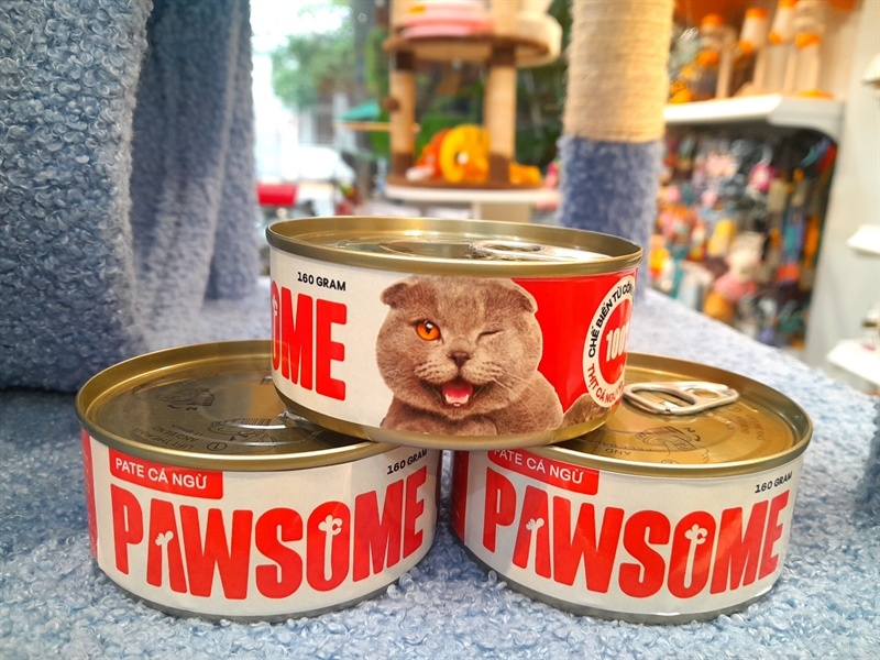 Pate cho mèo Pawsome vị cá ngừ