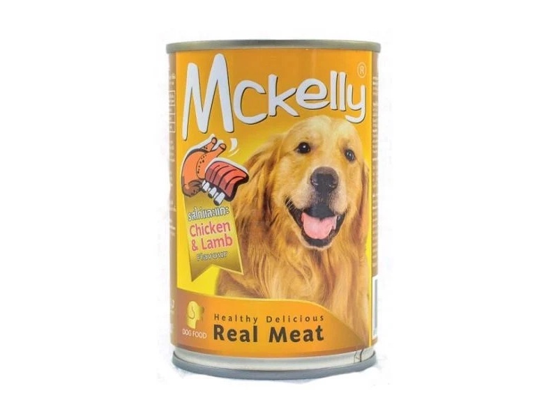 Pate Mckelly Dog food Chicken & Lamb Flavour - 400GRAM