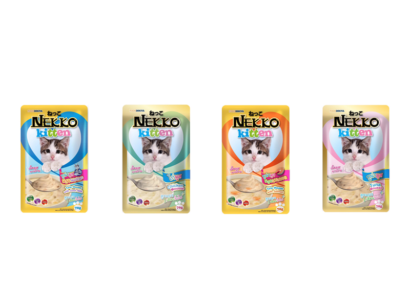 Pate Nekko NK Thailand 70gr - Mousse - Kitten - Cá ngừ dạng thạch mềm