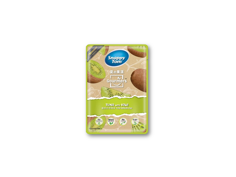 Pate trái cây Snappy Tom - 70gr - Cá ngừ và Kiwi