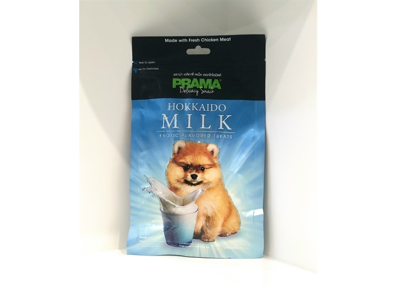 Snack cho chó vị sữa Milk 70gr Prama - 70gr