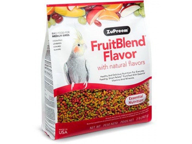 Thức Ăn Cho Vẹt Zupreem FruitBlend Flavor Size S Thức Ăn Cho Chim Vẹt Cỡ Vừa