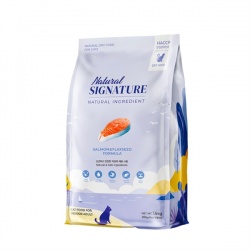 Hạt mèo Natural Signature - Salmon Flaxseed 1.6Kg