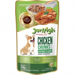 Pate Jerhigh Thailand - Chicken Chunk Vegetable Gravy